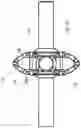 Fig. 13 - Slope adjusting and locking pipe hanger