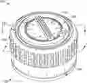 Fig. 01 - Rifle scope turret with tool-free zeroing