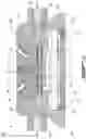 Fig. 19 - Valve assembly for a gas chromatograph