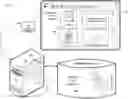 Fig. 01 - User interface that integrates plural client portals in plural user interface portions through sharing of one or more log records