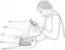 Fig. 01 - System for remote medical imaging using two conventional smart mobile devices and/or augmented reality (AR)