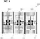 Fig. 13 - Plurality of transistor packages with exposed source and drain contacts mounted on a carrier