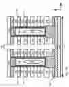 Fig. 16 - Array of pillars located in a uniform pattern