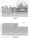 Fig. 10 - Semiconductor structure having both enhancement mode group III-N high electron mobility transistors and depletion mode group III-N high electron mobility transistors