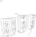 Fig. 04 - Extending outlet access device