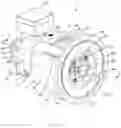 Fig. 03 - Electric motor with fluid cooling