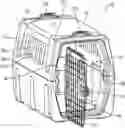 Fig. 01 - Animal enclosure with drain