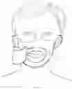 Fig. 04 - FACE MASK HAVING CLOSABLE OPENING AND METHOD OF REDUCING EXPOSURE TO RESPIRATORY ILLNESS