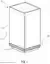 Fig. 02 - MUSEUM SHOWCASE HAVING A TRANSPARENT WALL PROVIDED WITH AN OPAQUE SHIELDING