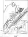 Fig. 09 - Positioning assembly for control whip of dental delivery unit