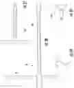 Fig. 14 - Surgical trays, instruments and methods for removing components of a hip replacement prosthesis