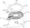 Fig. 01 - Base plate and sensor assembly of a medical system having a leakage sensor