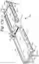 Fig. 166 - Patient positioning support apparatus with virtual pivot-shift pelvic pads, upper body stabilization and fail-safe table attachment mechanism