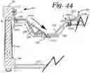 Fig. 45 - Patient positioning support apparatus with virtual pivot-shift pelvic pads, upper body stabilization and fail-safe table attachment mechanism