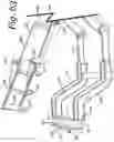 Fig. 65 - Patient positioning support apparatus with virtual pivot-shift pelvic pads, upper body stabilization and fail-safe table attachment mechanism