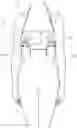 Fig. 01 - Halter support device for use with lactation pump collection containers