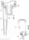 Fig. 19 - Multi-port syringe system and method for use with a urinary catheter
