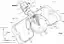 Fig. 01 - Catheter securement device including extended anchor pad and release liner clasping features