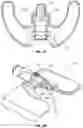 Fig. 09 - Catheter securement device including extended anchor pad and release liner clasping features