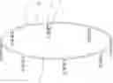 Fig. 01 - TRAMPOLINE FRAME WITH INTEGRATED SIDE FRAME MEMBERS AND TRAMPOLINE EMPLOYING SUCH FRAME
