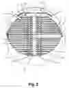 Fig. 03 - Device for separating a two-phase fluid integrated into a gas/liquid separation column