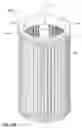 Fig. 06 - Suction adapter for filtration screens