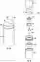 Fig. 27 - Dispensing pump with polymer spring, base venting and flow baffle
