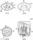 Fig. 38 - Dispensing pump with polymer spring, base venting and flow baffle
