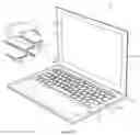 Fig. 02 - Illuminated device enclosure with dynamic trackpad comprising translucent layers with light emitting elements
