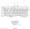 Fig. 10 - Illuminated device enclosure with dynamic trackpad comprising translucent layers with light emitting elements