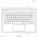 Fig. 21 - Illuminated device enclosure with dynamic trackpad comprising translucent layers with light emitting elements