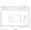 Fig. 22 - Illuminated device enclosure with dynamic trackpad comprising translucent layers with light emitting elements