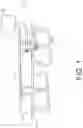 Fig. 02 - High chair secured to picnic table