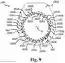 Fig. 09 - Medical appliance with selective sensor points and related methods