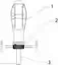 Fig. 01 - External tooth type ratchet screwdriver