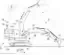 Fig. 01 - Measuring arrangement for measuring three dimensional location and orientation of the center axis of first axle in relation to the center axis of second axle