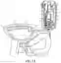Fig. 16 - Self cleaning toilet assembly and system