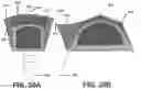 Fig. 22 - Quick assembly tent