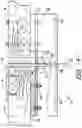 Fig. 08 - LOCKING MECHANISM FOR DOUBLE DOORS