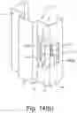 Fig. 19 - Structuring for cushioning deadbolt and/or latch at door frame