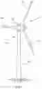 Fig. 02 - Flange frame and assembly set for pre-assembling and/or transporting and/or assembling a tower segment for a wind turbine, and methods