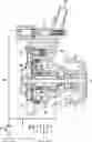 Fig. 01 - Controllable coolant pump for a main delivery circuit and a secondary delivery circuit