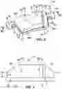 Fig. 03 - Brake pad for a disk brake assembly, comprising a suction groove in a front region and a chamfered front region