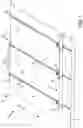 Fig. 02 - Rail assembly with invertible side-mount adapter for direct and indirect mounting applications