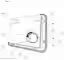 Fig. 04 - Hatch device which allows for a minimal modification in the service hatch cover's structure during installation