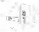 Fig. 08 - Hatch device which allows for a minimal modification in the service hatch cover's structure during installation
