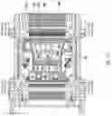 Fig. 14 - Mechanical bypass switch assembly for a backplane