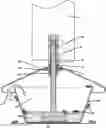 Fig. 01 - Beehive stand with rain protected moat