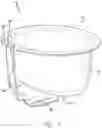 Fig. 02 - Baking pan for tilted cakes