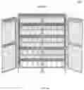 Fig. 13 - COMBINATION FRONT AND REAR DOOR PROPANE CYLINDER/CANISTER STORAGE CABINET